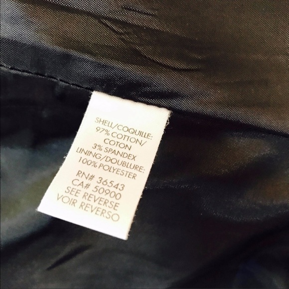 CALVIN KLEIN CHARCOAL BLACK SUIT JACKET SIZE 10 - Picture 6 of 7